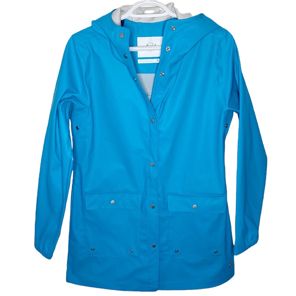 Herschel Supply Co Rainwear Parka in Woodland Blue color size S